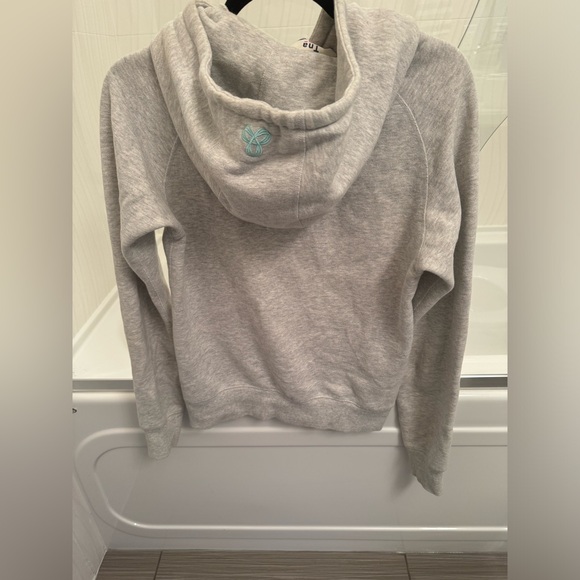 Grey TNA Hoodie - Picture 2 of 3